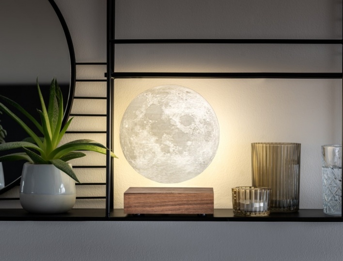 Gingko Smart Moon Lamp: левитирующая настольная лампа