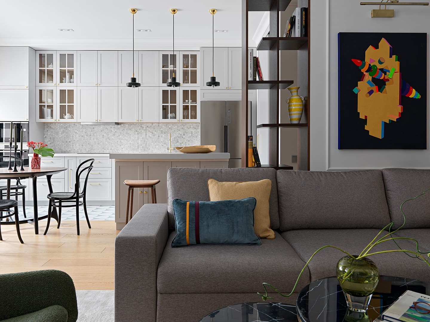 Квартира на Юго-Западе Москвы – проект дизайнера Ксении Мезенцевой