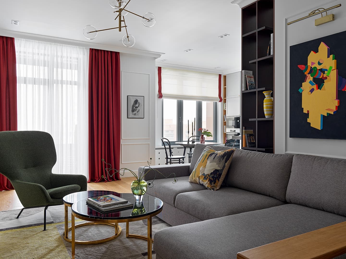 Квартира на Юго-Западе Москвы – проект дизайнера Ксении Мезенцевой