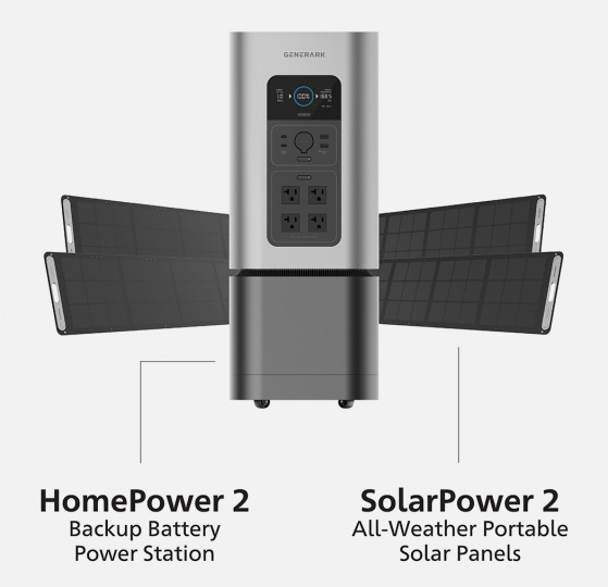 Бесшумный солнечный генератор обеспечивает работу электронных приборов до 7 дней