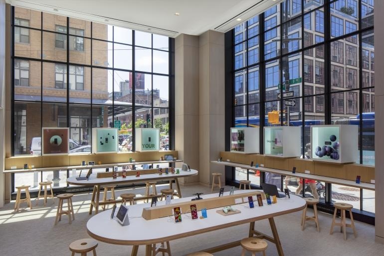 Google открыл магазин в Нью-Йорке