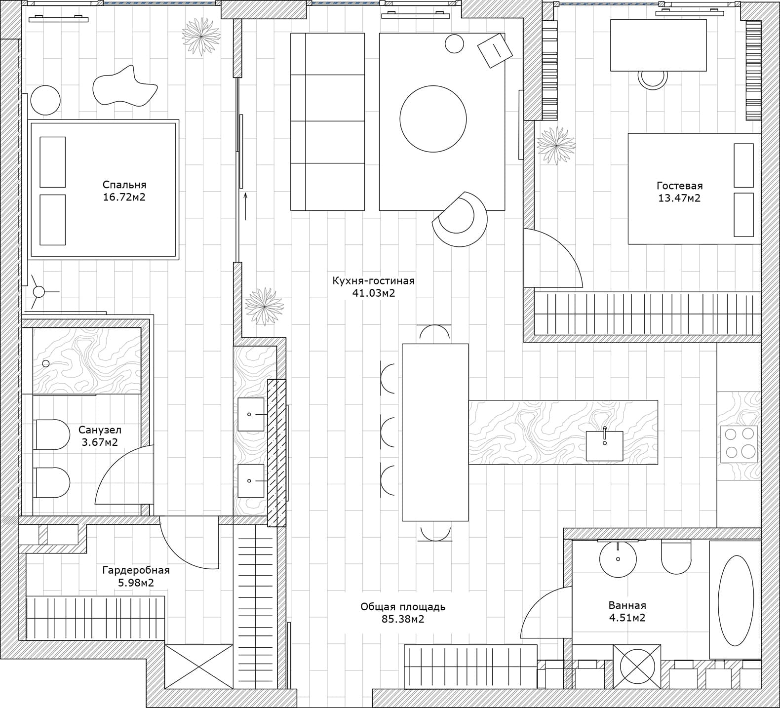 Киевская квартира в стиле mix and match – проект студии Sunday12 Interior  LAB | Читать Гид Гид design mate