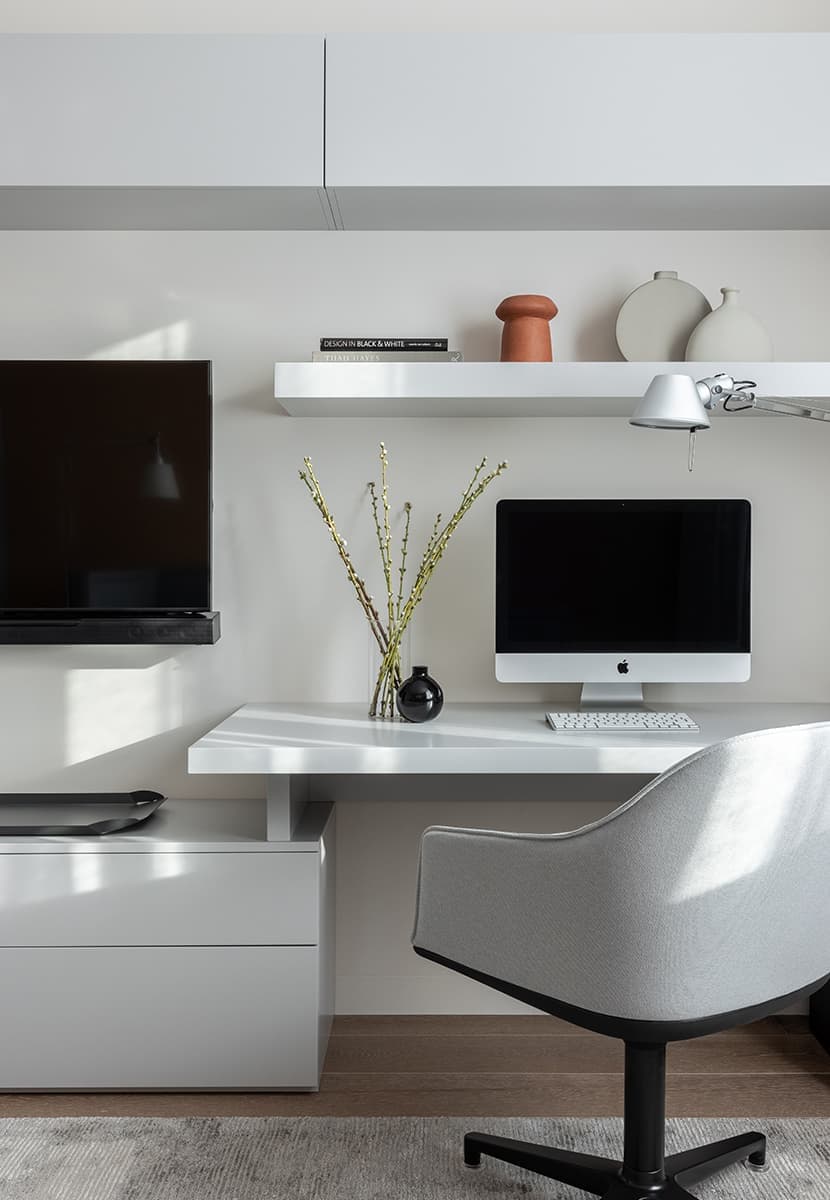 Московская квартира с лаконичным интерьером – проект дизайнера Дины Салаховойт