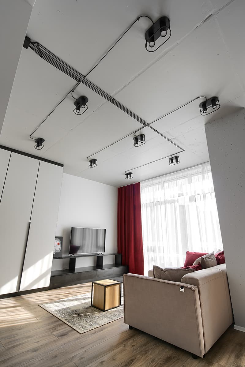 Функциональная квартира-студия в Киеве – проект студии Lauri Brothers