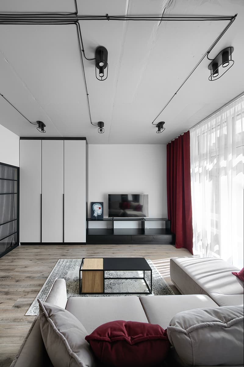 Функциональная квартира-студия в Киеве – проект студии Lauri Brothers