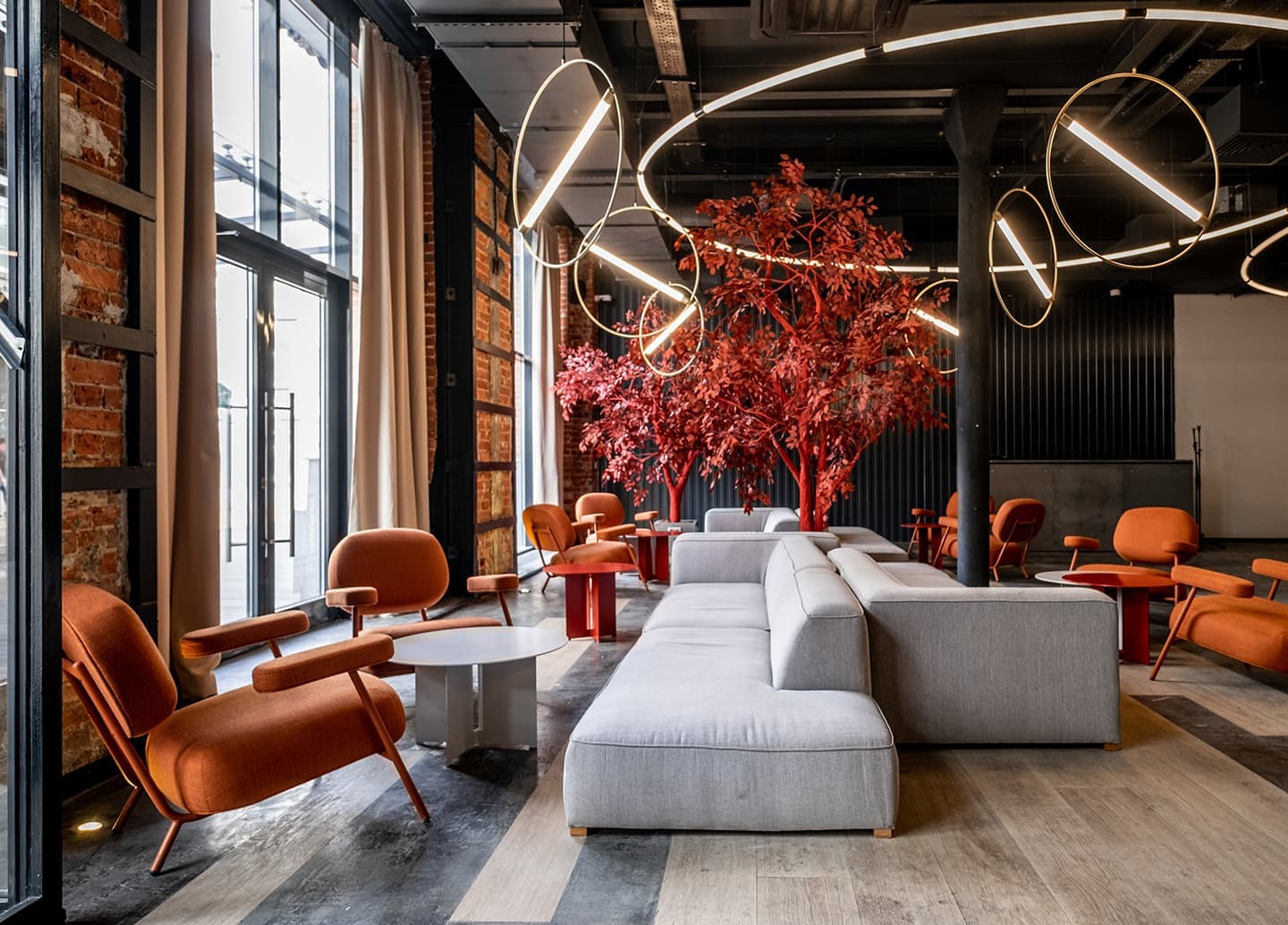 Бар рядом с коворкингом – проект студии Cartelle Design