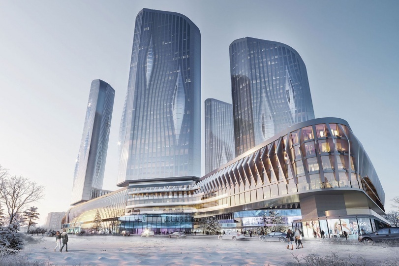​Zaha Hadid Architects построят жилой квартал в Москве