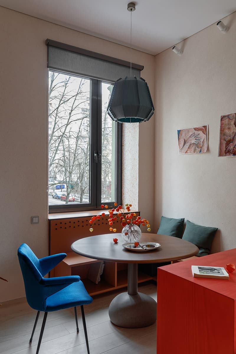 Яркая московская квартира – проект студии DVEKATI