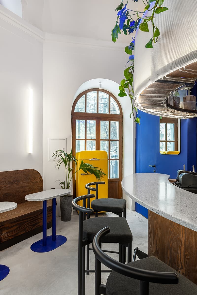 Кафе в историческом павильоне – проект дизайнера Павла Неснова