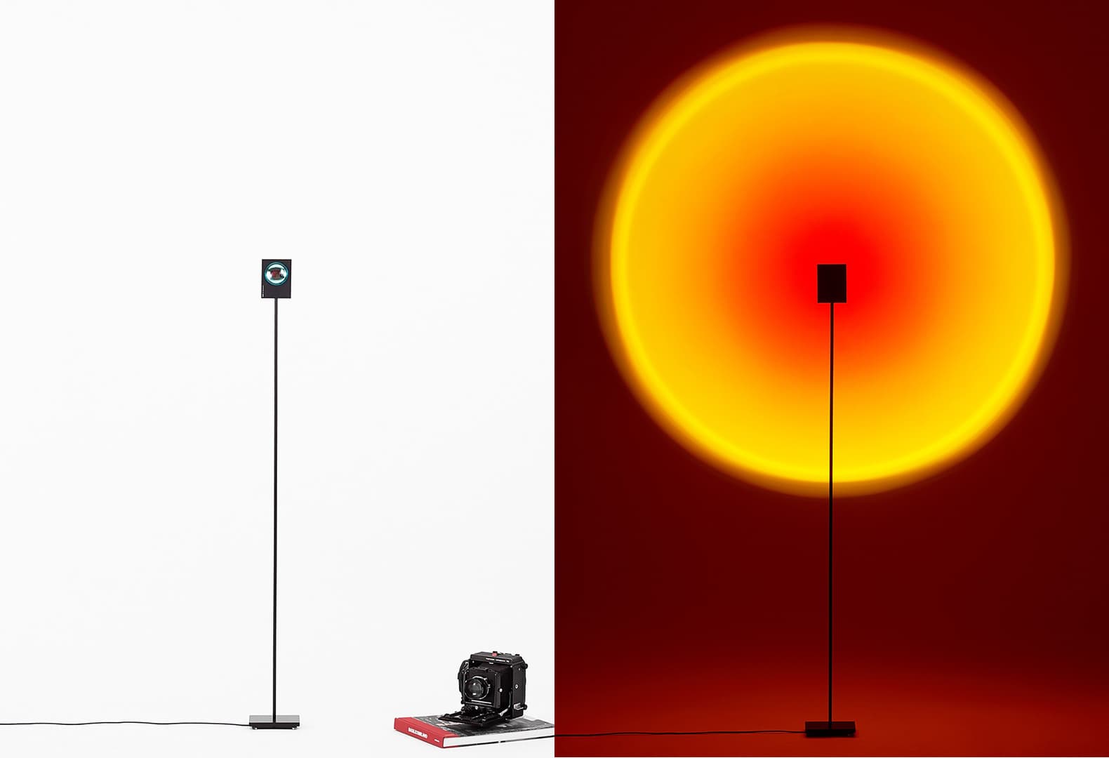 Умный светильник для стола имитирующий солнце в зависимости от времени суток