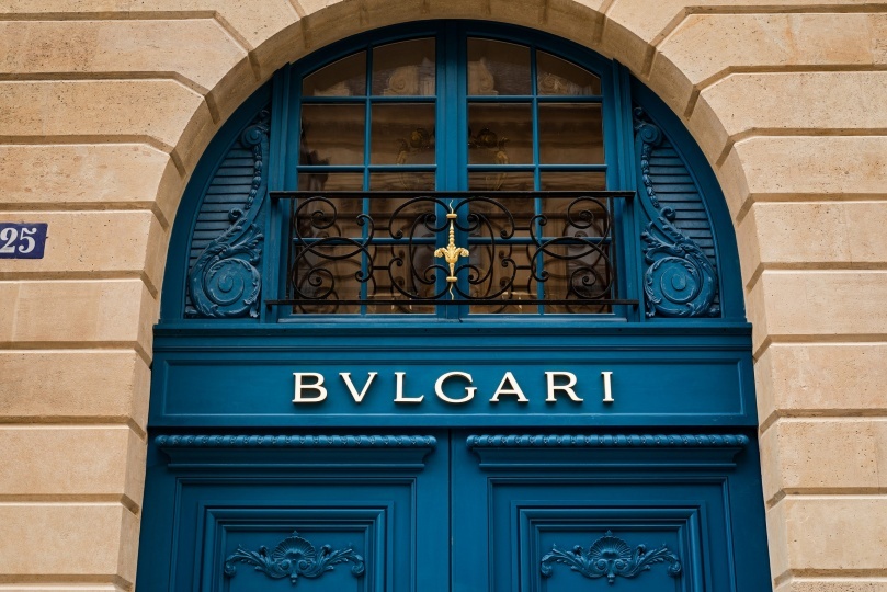 Питер Марино оформил новый парижский бутик ​Bvlgari