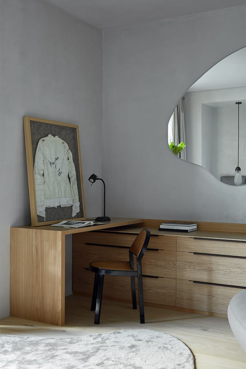 Московские апартаменты с камином – проект бюро Workshop studio