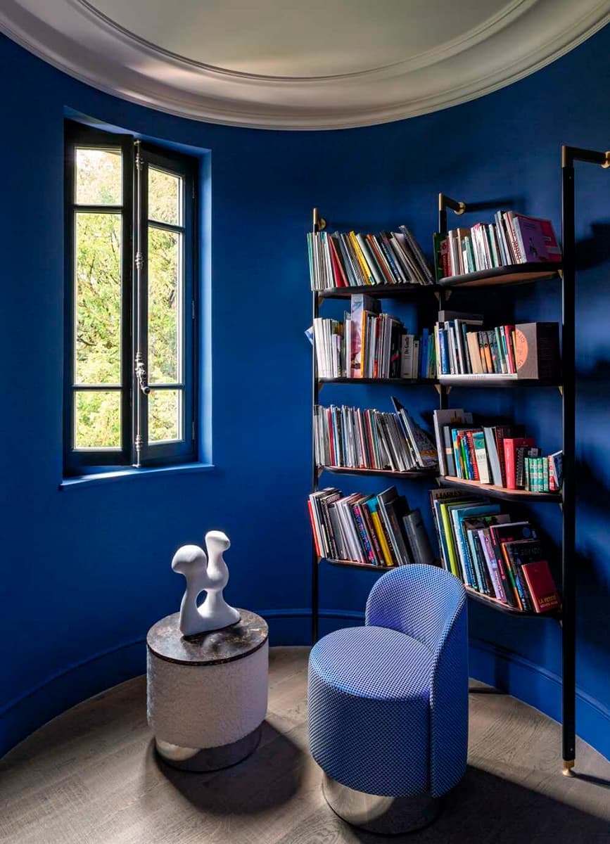 Яркий интерьер в особняке XIX века – проект дизайнера Мари-Лиз Фери