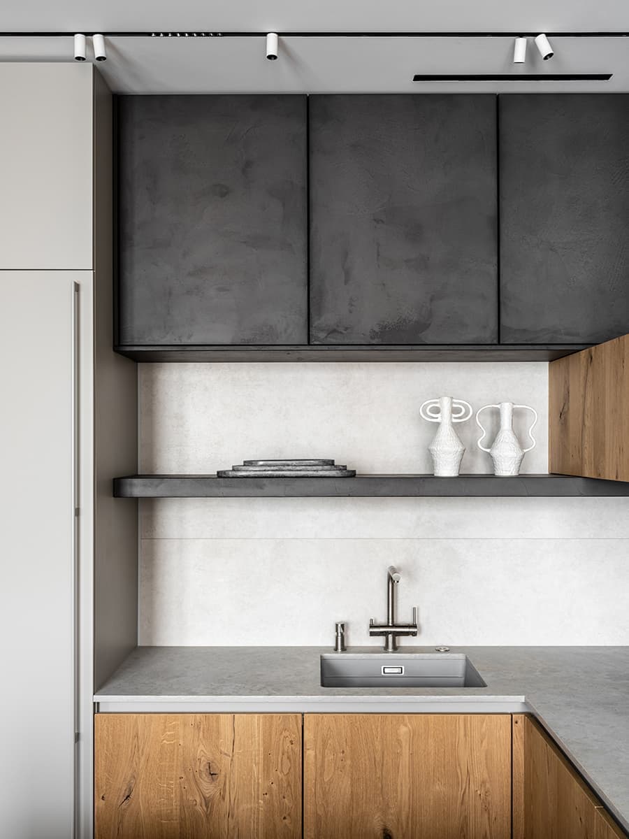 Сдержанная и стильная квартира – проект студии MOPS