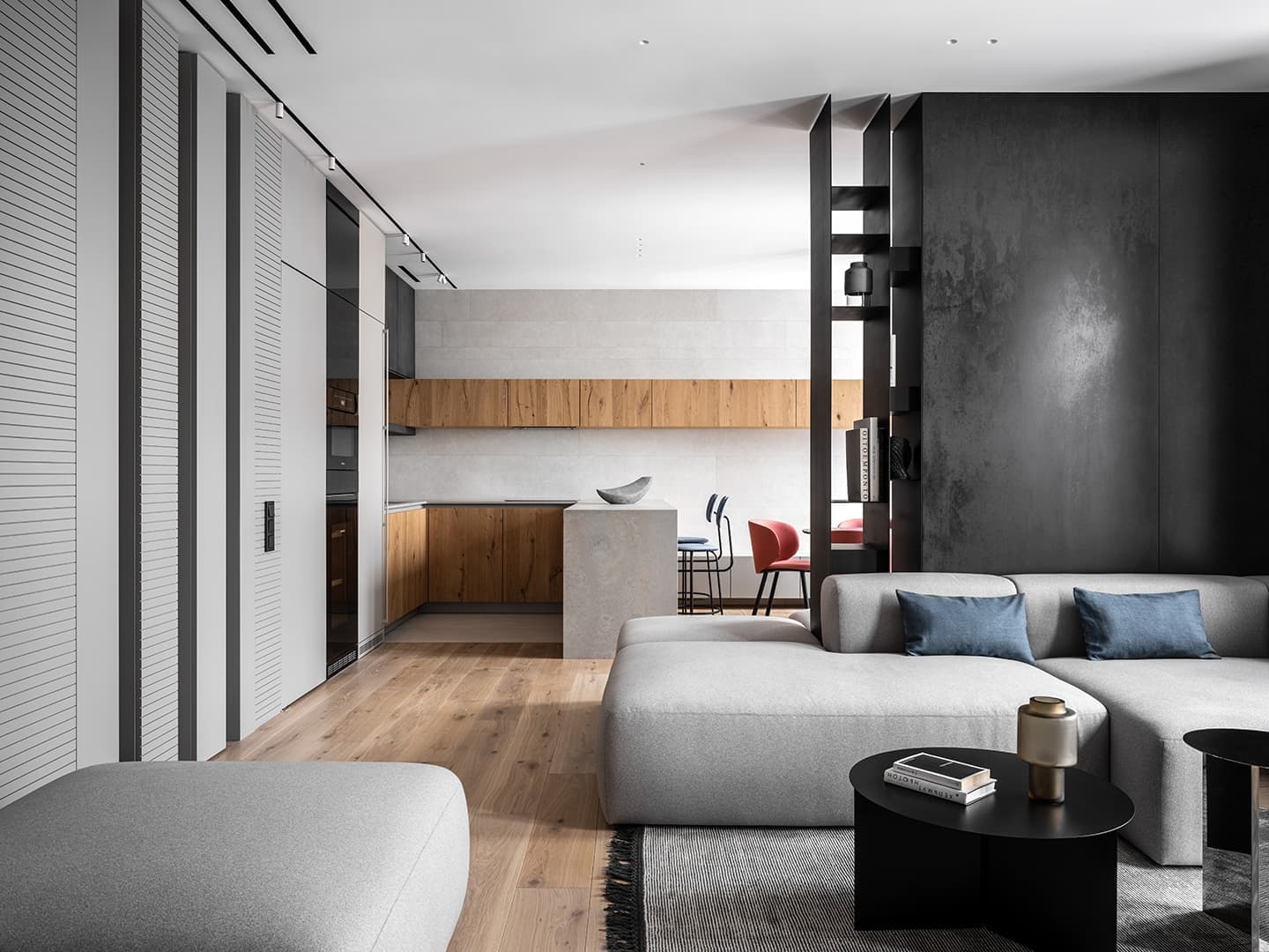 Сдержанная и стильная квартира – проект студии MOPS