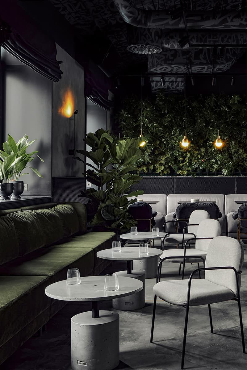 Лаунж-бар в особняке XIX века – проект дизайнера Алины Цауни