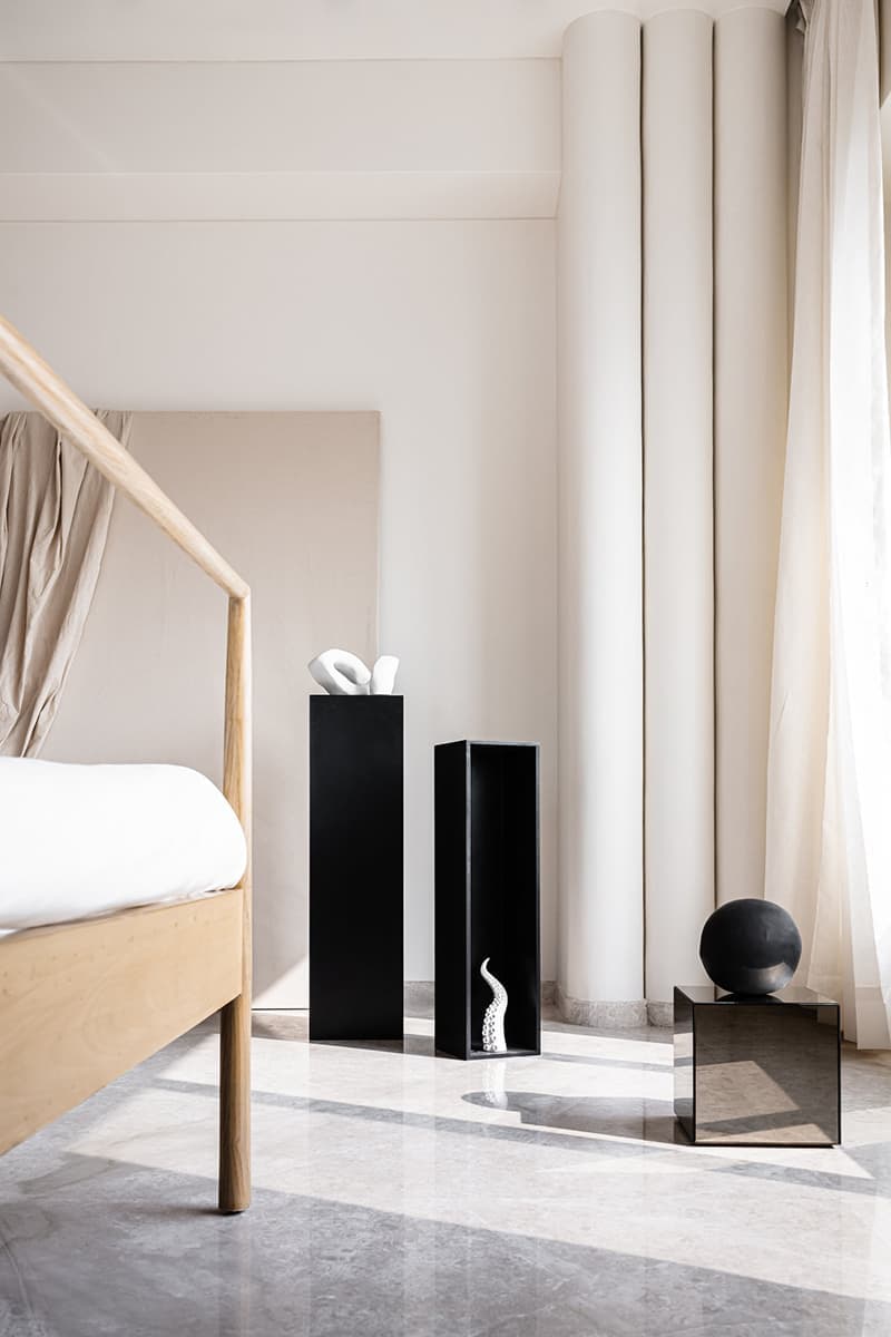 Просторные апартаменты с авангардными элементами в Индии – проект студии The Act of Quad