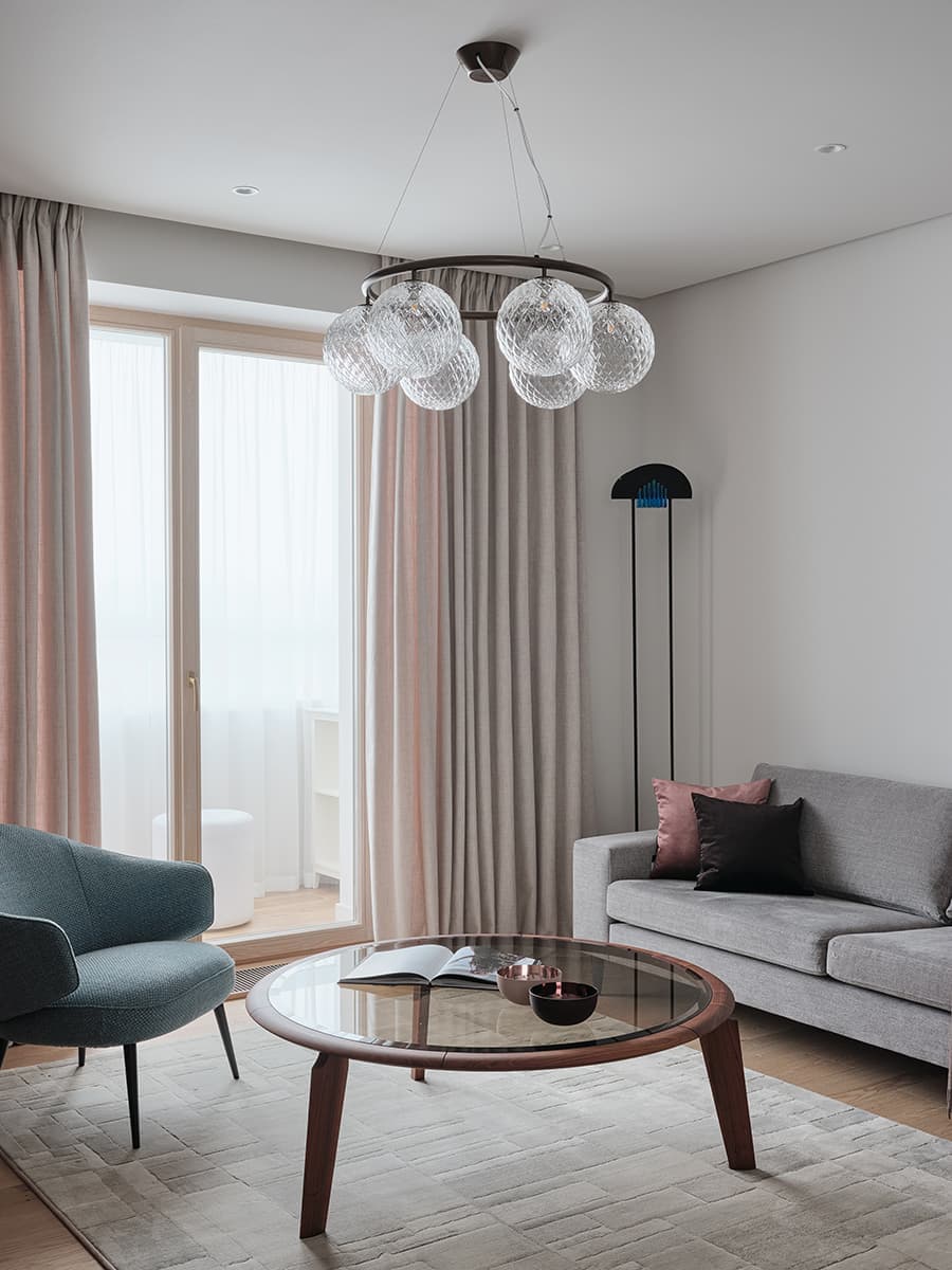 Квартира с уклоном в эстетику mid-century — проект архитектора Алексея Иванова