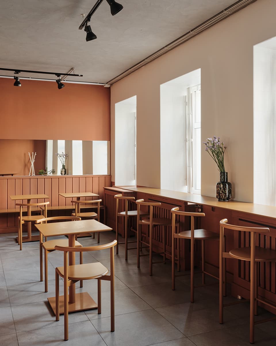 Небольшая кондитерская на Петроградской стороне – проект дизайнера Екатерины Ростовой