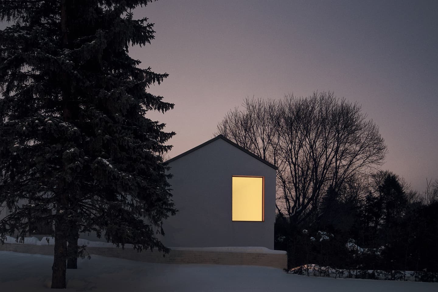 Лаконичный и уединенный дом – проект студии Alain Carle Architecte