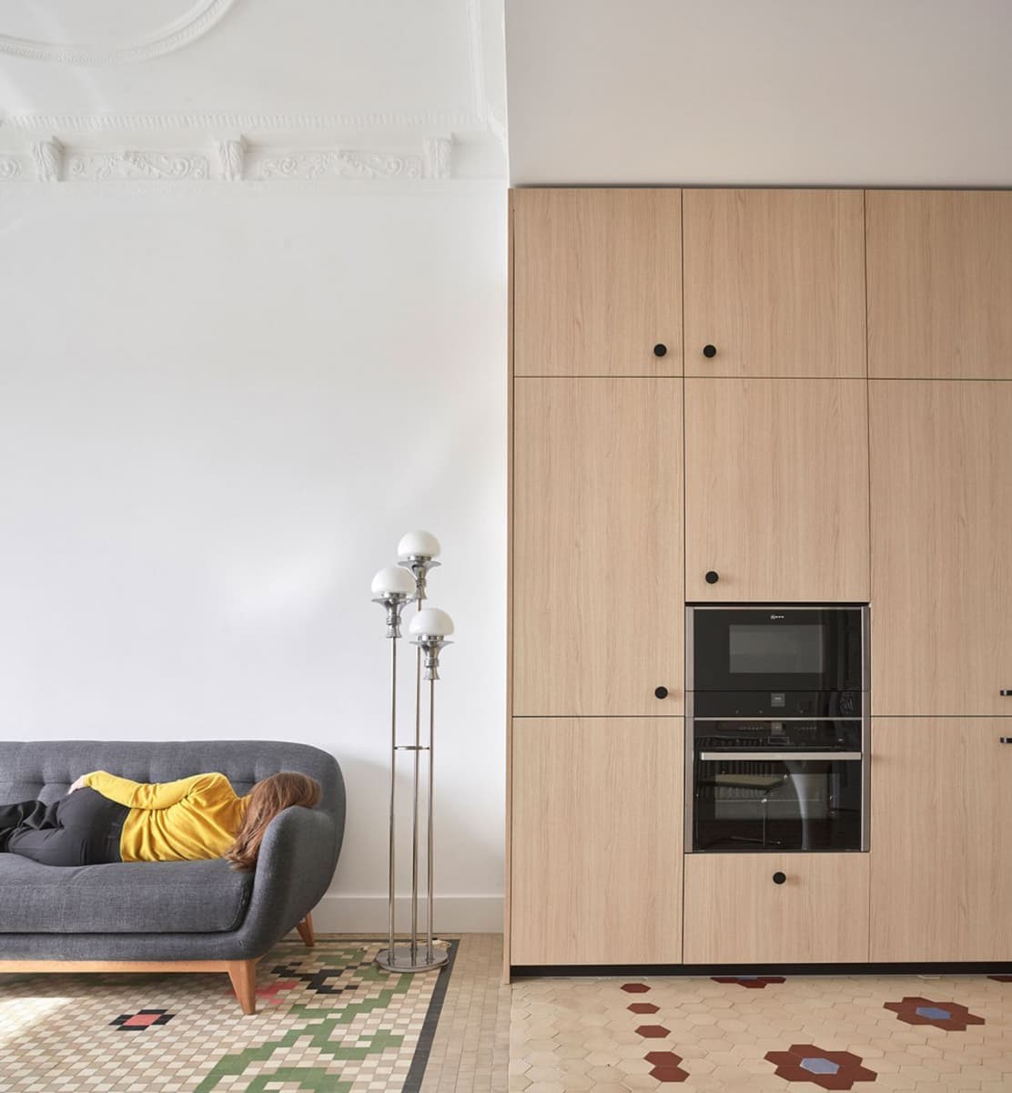 Отремонтированная квартира в здании 1920-х годов – проект студии DG Arquitecto