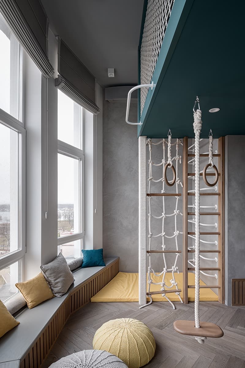 Трехкомнатная квартира в Киеве – проект студии N.Team interior design