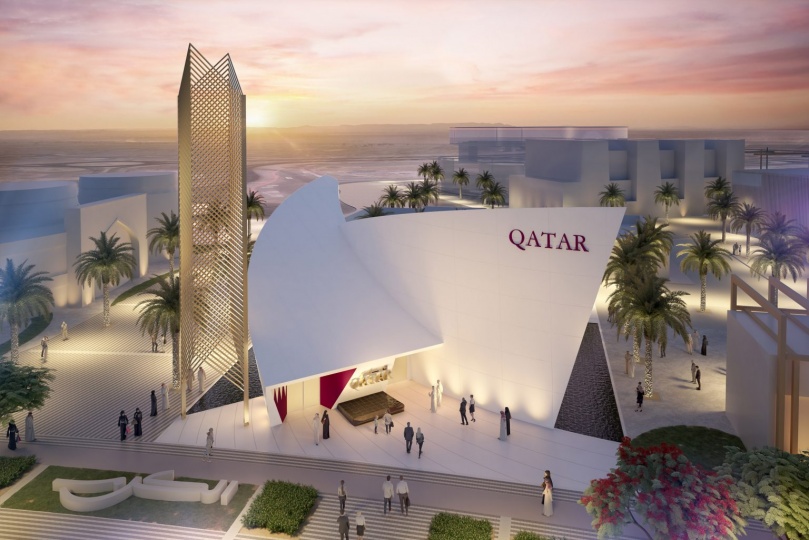 Сантьяго Калатрава представил дизайн катарского павильона для Dubai Expo