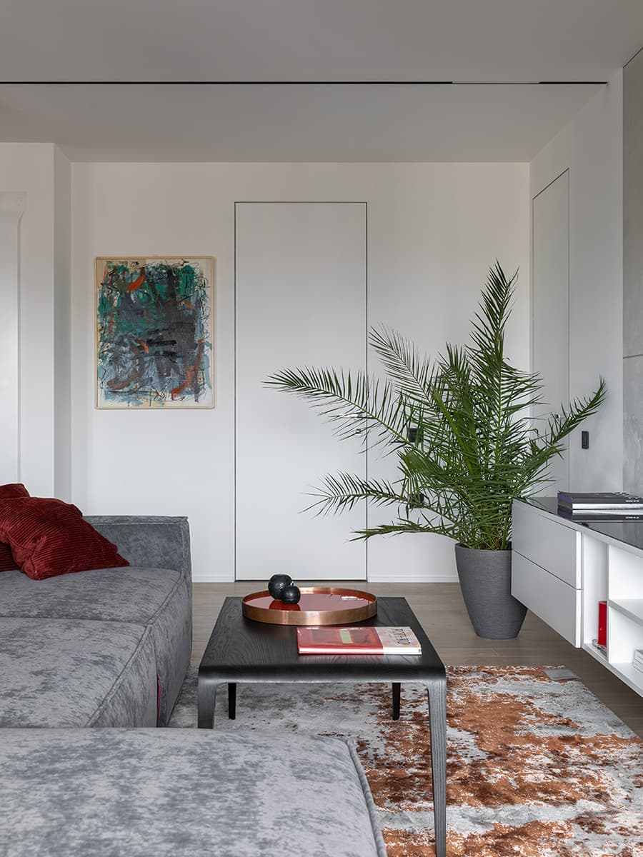 Квартира с контрастным интерьером – проект студии INKDESIGN