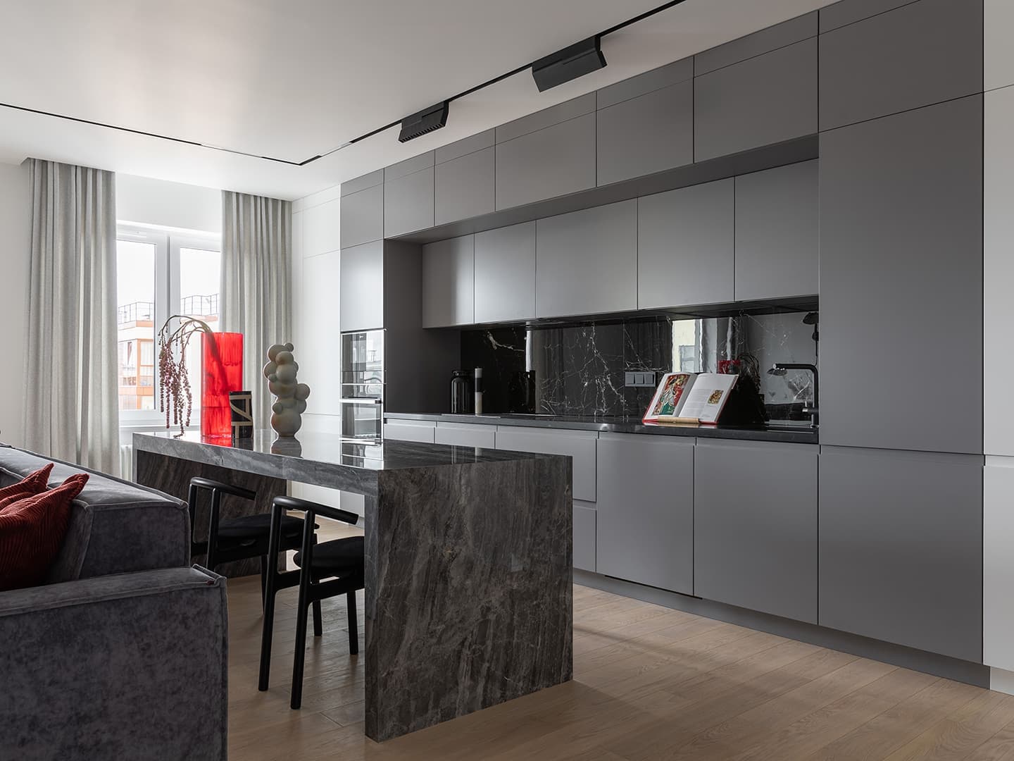 Квартира с контрастным интерьером – проект студии INKDESIGN