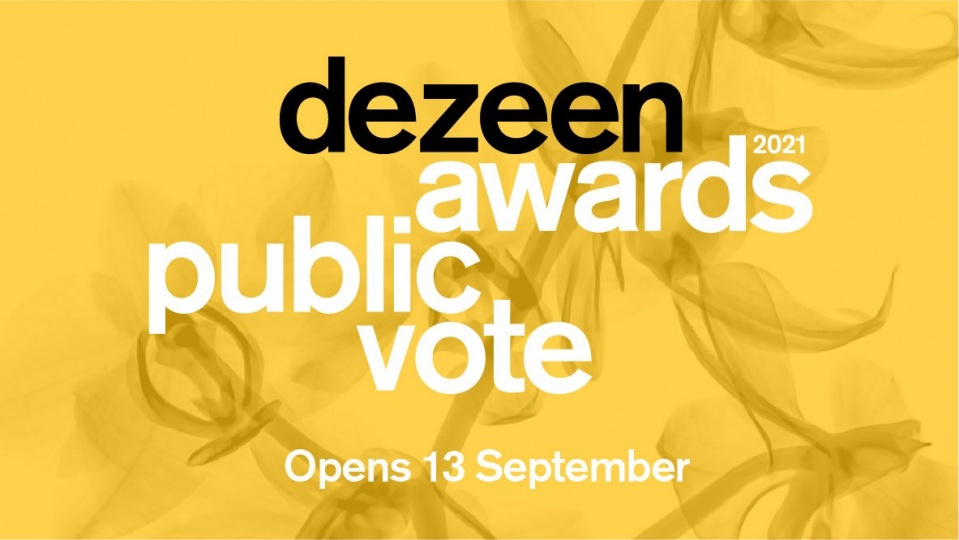 Публичное голосование за номинантов премии Dezeen Awards 2021 откроется 13 сентября