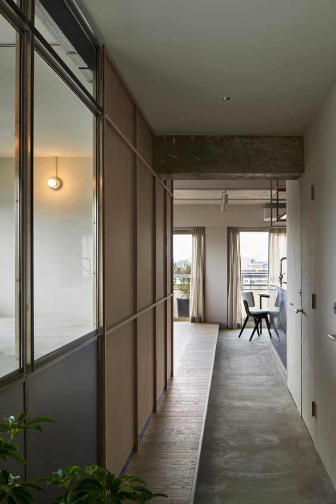 Квартира в Токио с террасой – проект студии moss.