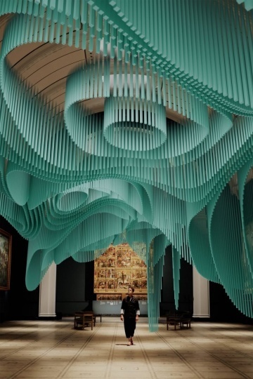 Су Фудзимото создал виртуальную инсталляцию для London Design Festival