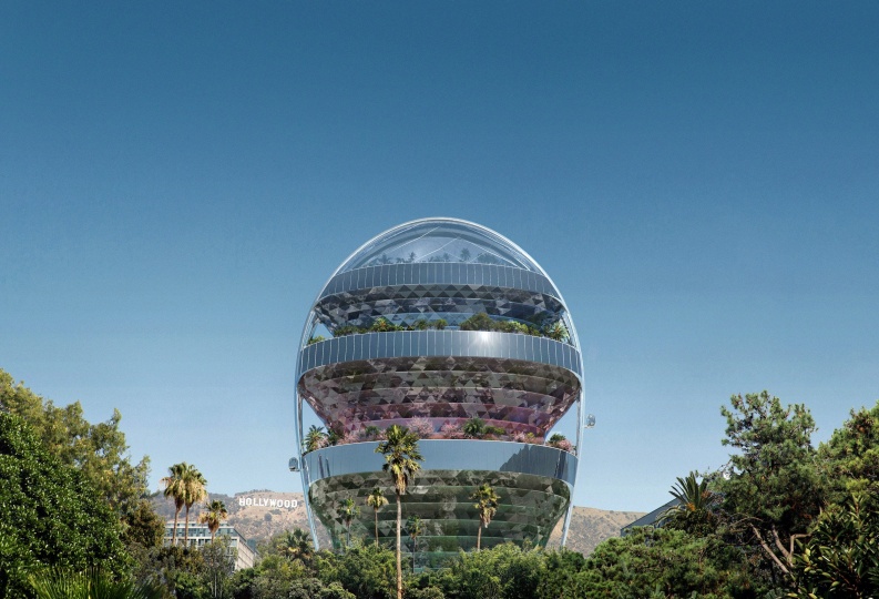 MAD Architects представили план нового проекта — офисного здания в Голливуде