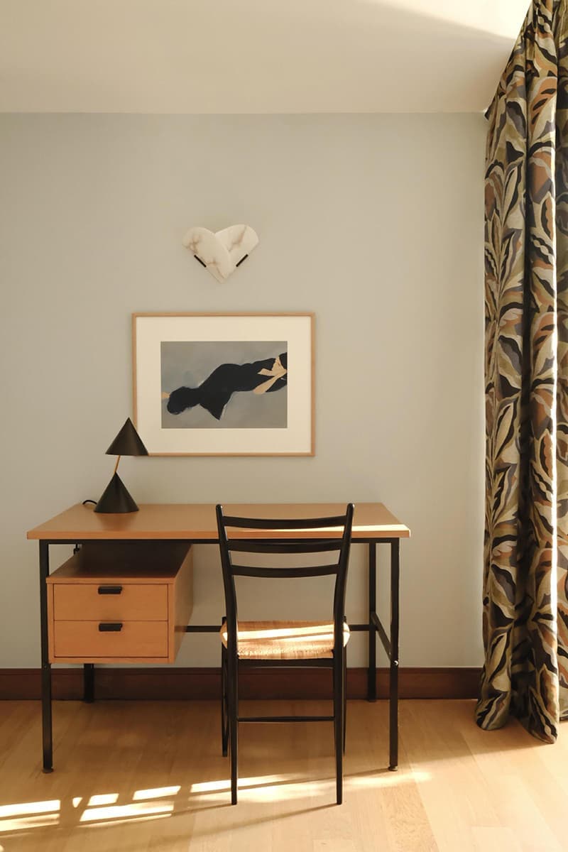 «Плавающая во времени» квартира 1930х годов – проект французской студии Hauvette & Madani