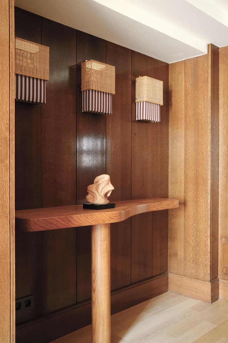 «Плавающая во времени» квартира 1930х годов – проект французской студии Hauvette & Madani