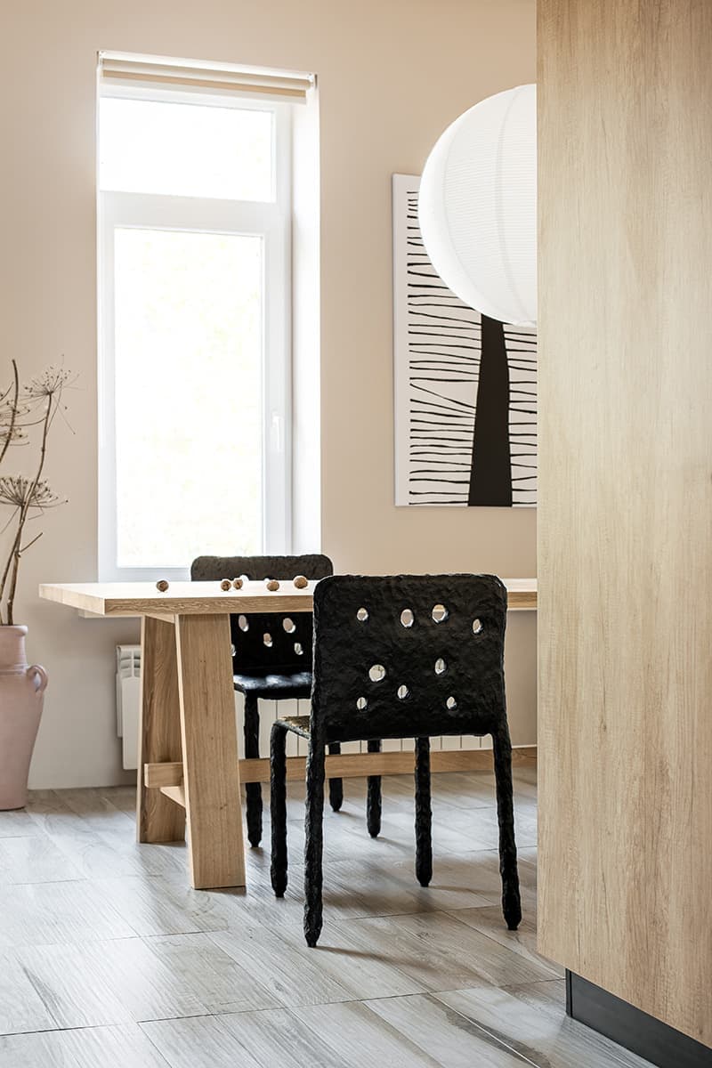 Эстетика натуральных материалов в семейном интерьере – проект дизайнера Ольги Фрадиной