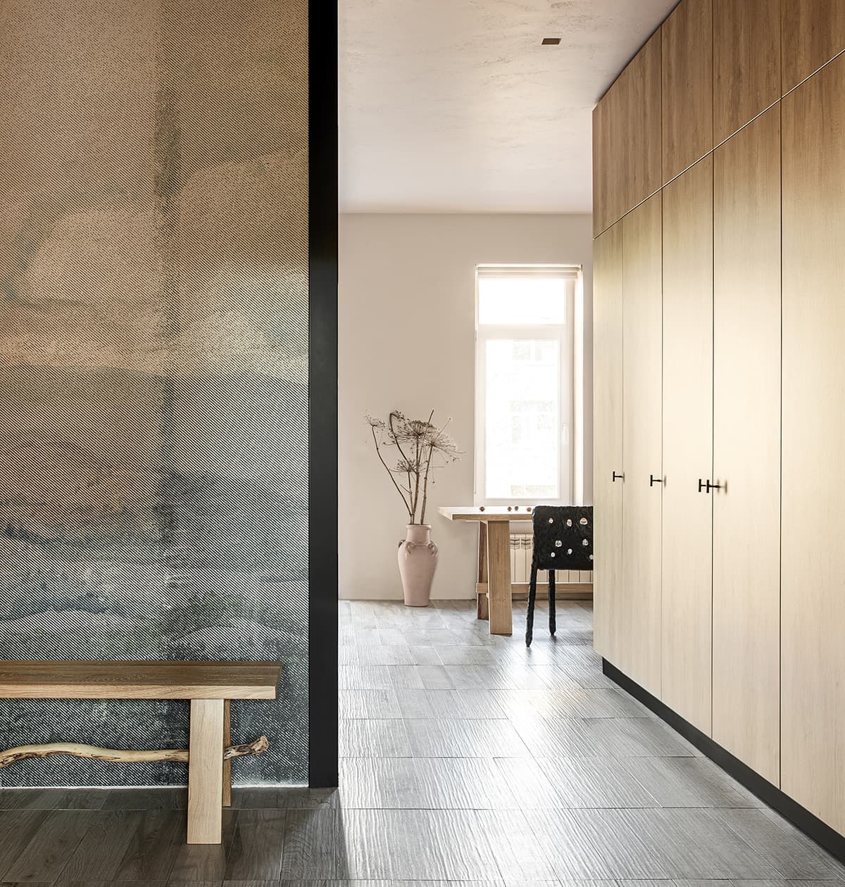 Эстетика натуральных материалов в семейном интерьере – проект дизайнера Ольги Фрадиной