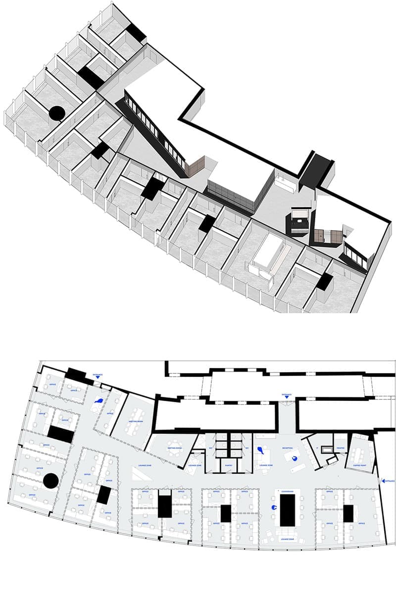 Технологичный коворкинг в сердце Москвы – проект команды DA bureau