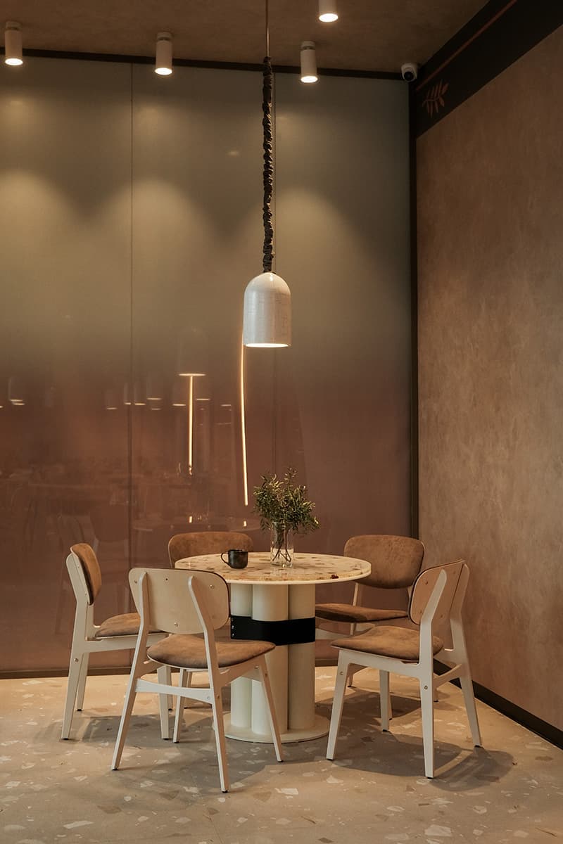 Интерьер кафе-пекарни, вдохновленный хлебом – проект STUDIO SHOO