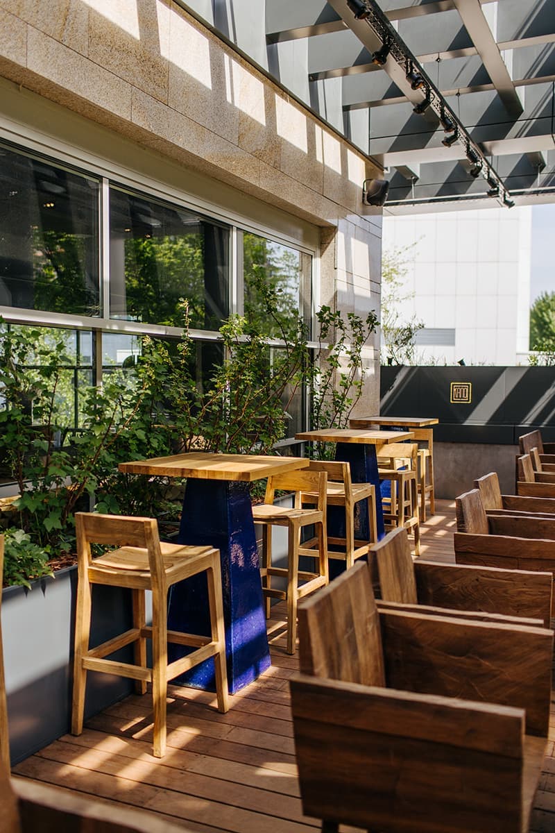 Гармония пяти фактур в интерьере ресторана Kano – проект архитектурного бюро NB Studio