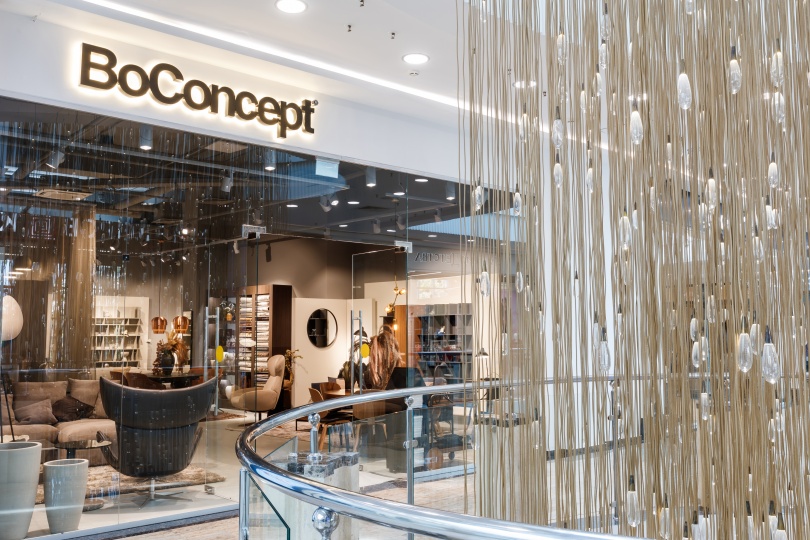 Новый салон бренда BoConcept в Сочи
