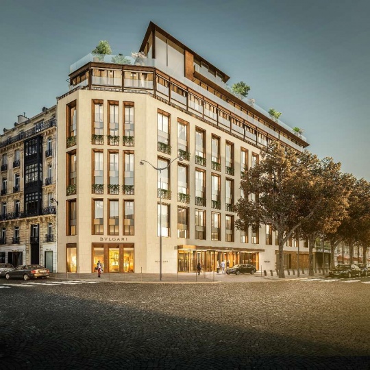 Antonio Citterio Patricia Viel спроектировали отель Bvlgari в Париже