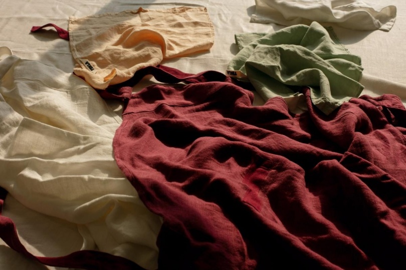 Коллекция кухонного текстиля от бренда Tekla для домашнего уюта