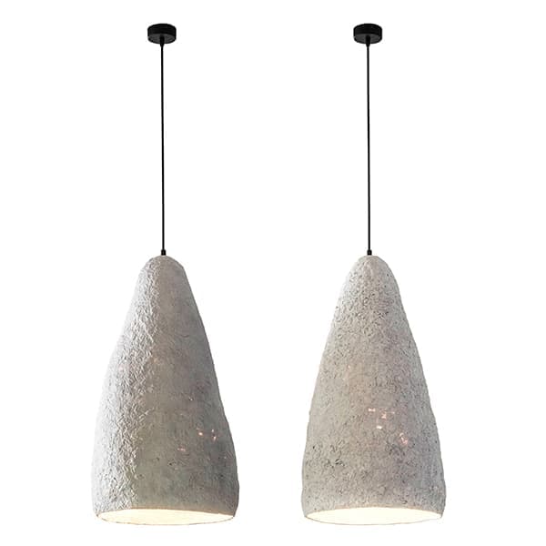 Светильник из переработанной бумаги Tayga