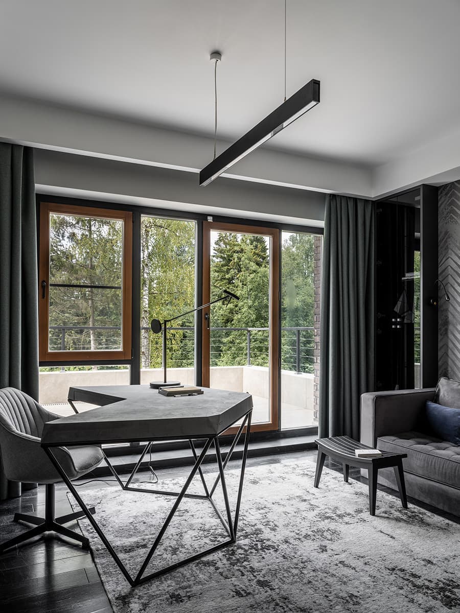 Эклектичный интерьер коттеджа с восточными нотами – проект архитектурного бюро ab2.0