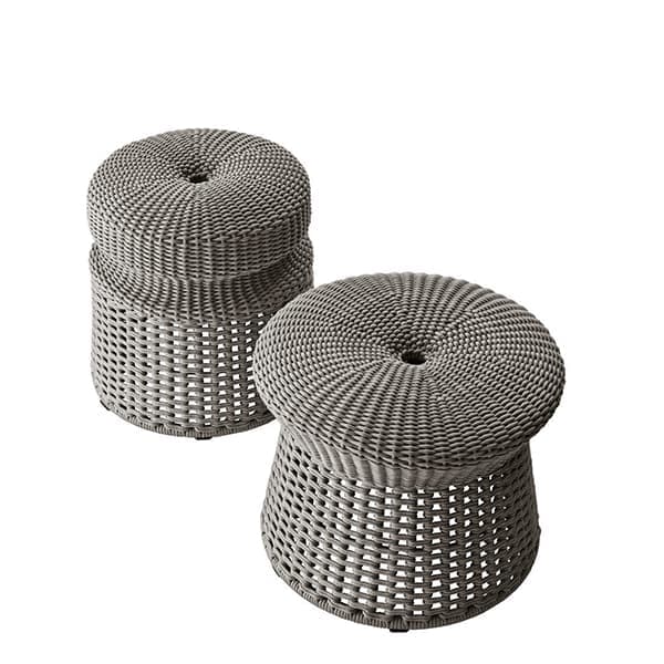 Плетеный пуф B&B Italia