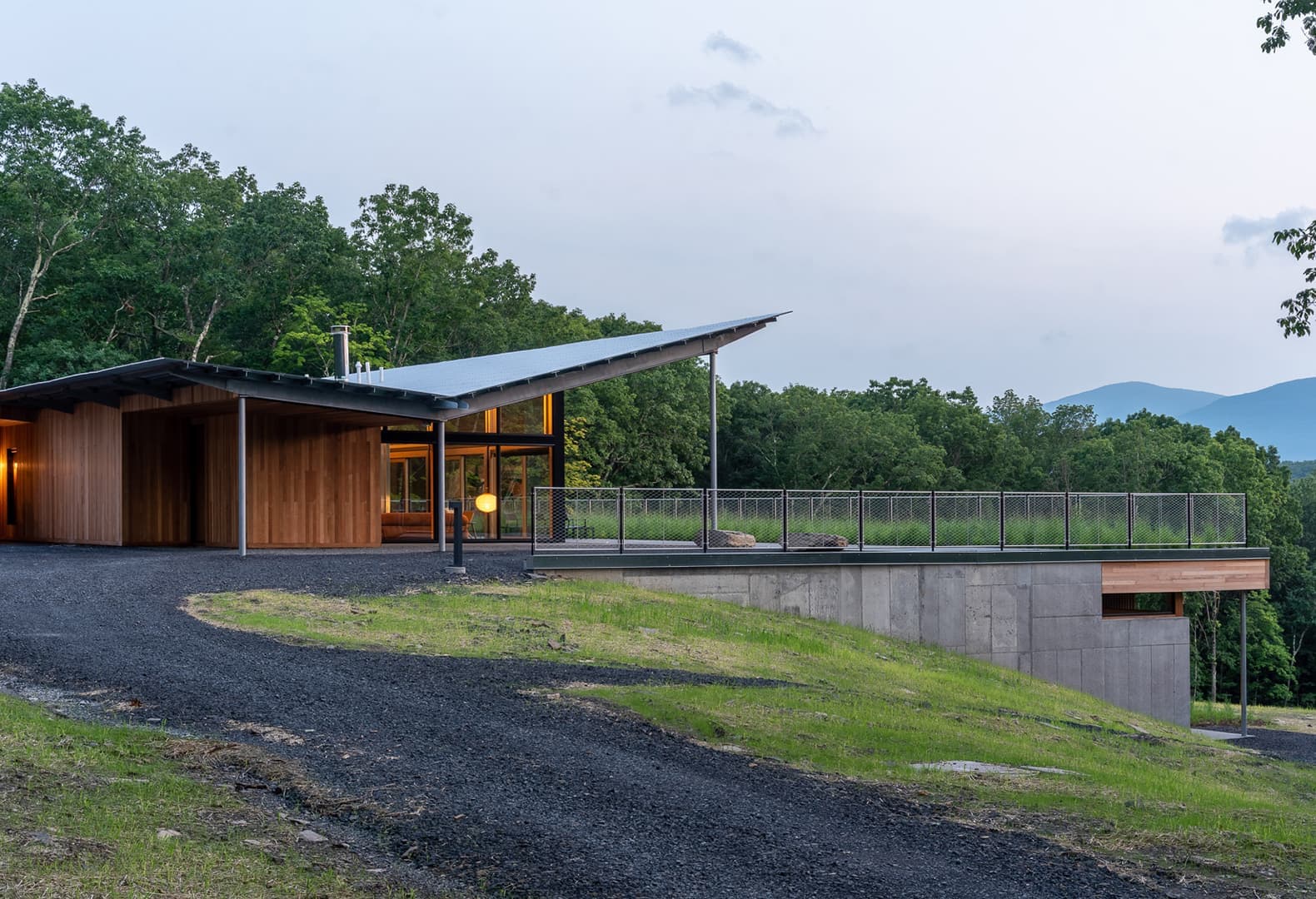 Piaule Landscape Retreat. Garrison Architects, штат Нью-Йорк, США. Фото: Sean Davidson