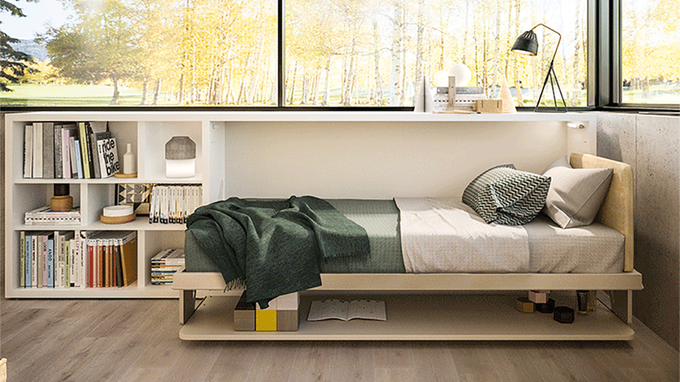 Как сделать кровать в спальне: советы по экономии пространства
