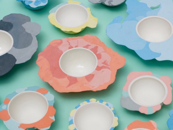 Алиса Волчкова представила коллекцию мисок и тарелок Liquid Series