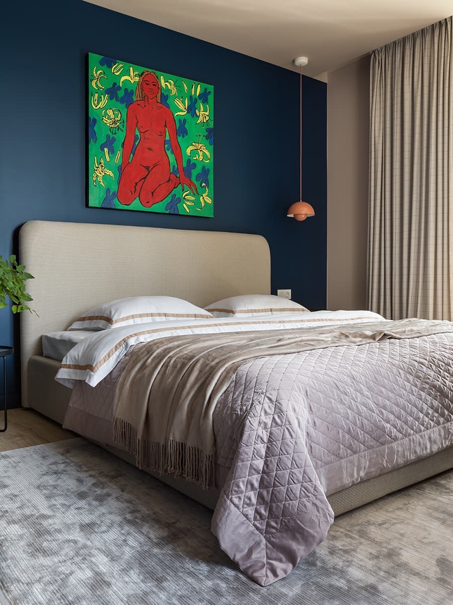 Красочный интерьер с розовой кухней – проект Екатерины Успенской